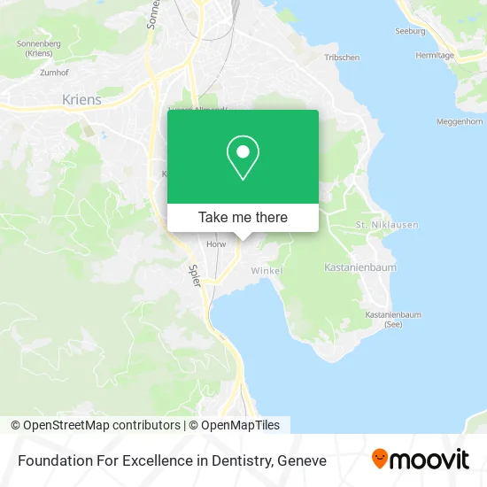 Foundation For Excellence in Dentistry map