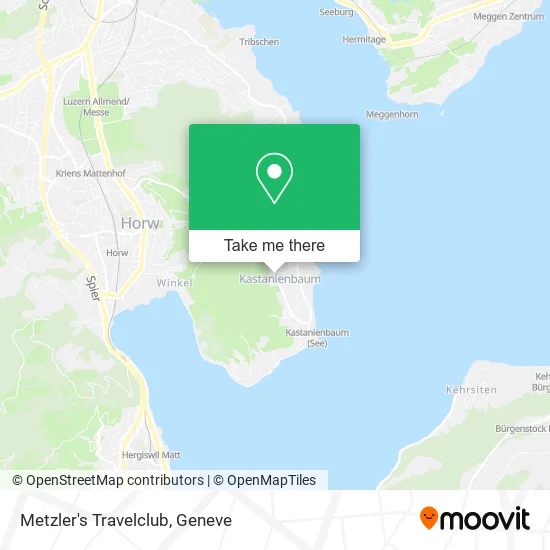 Metzler's Travelclub map