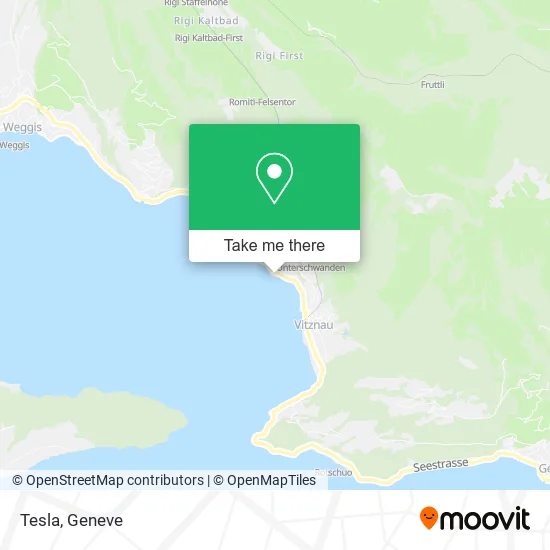 Tesla map