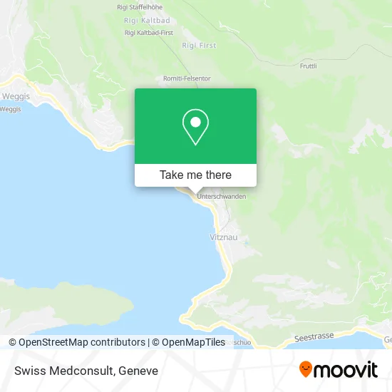 Swiss Medconsult map