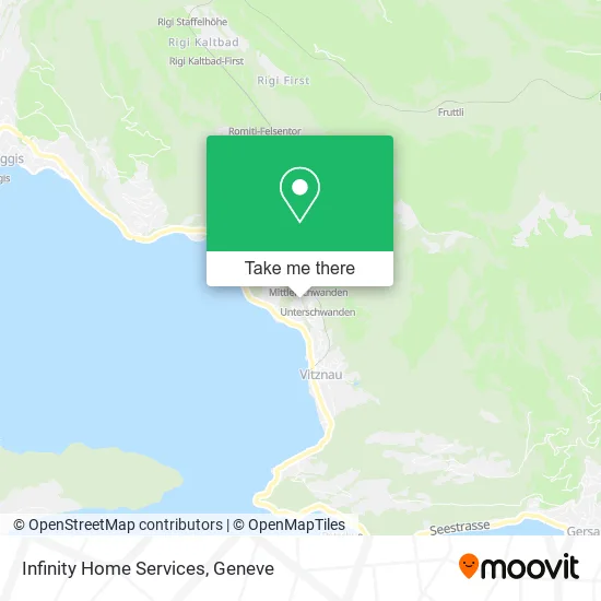 Infinity Home Services map