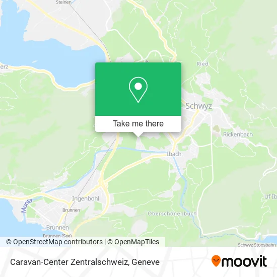 Caravan-Center Zentralschweiz map