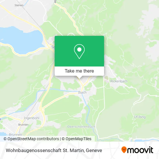 Wohnbaugenossenschaft St. Martin map