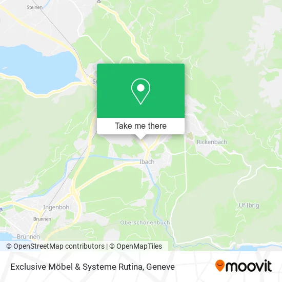 Exclusive Möbel & Systeme Rutina map