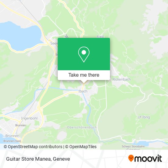 Guitar Store Manea map