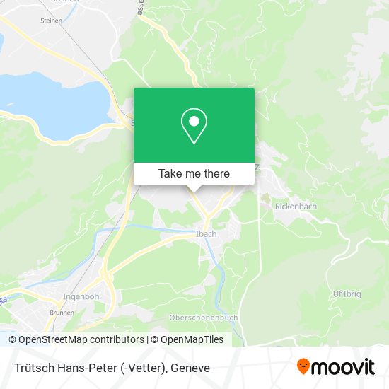 Trütsch Hans-Peter (-Vetter) map