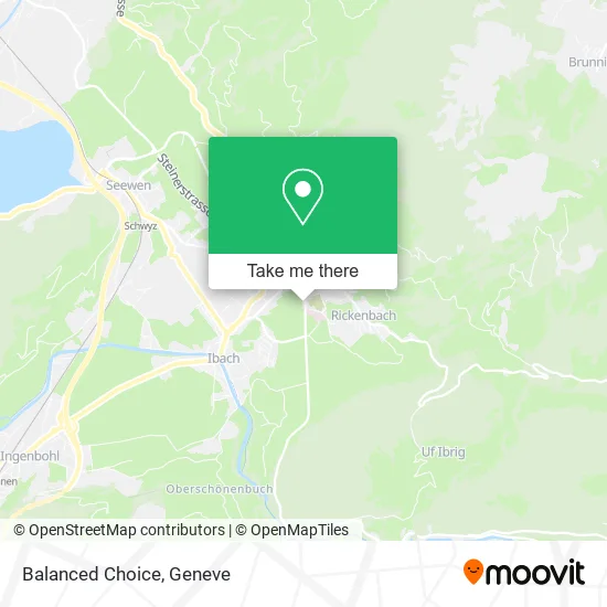Balanced Choice map