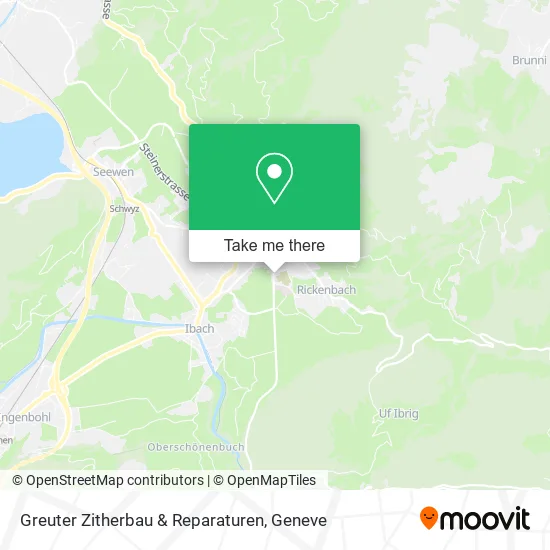 Greuter Zitherbau & Reparaturen map