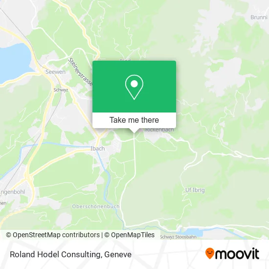 Roland Hodel Consulting map