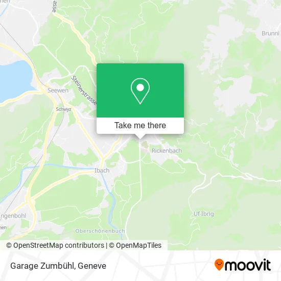 Garage Zumbühl map