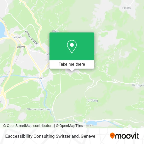Eaccessibility Consulting Switzerland map