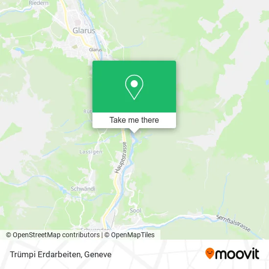 Trümpi Erdarbeiten map