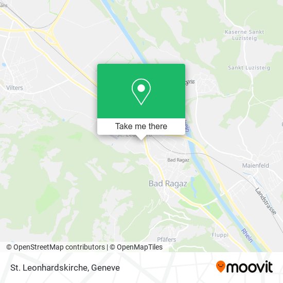 St. Leonhardskirche map
