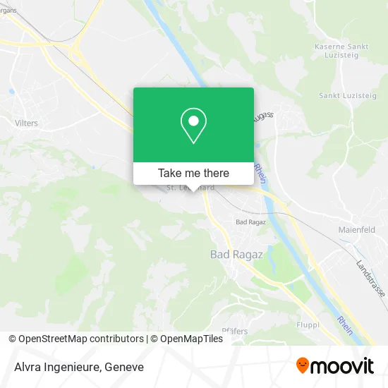 Alvra Ingenieure map