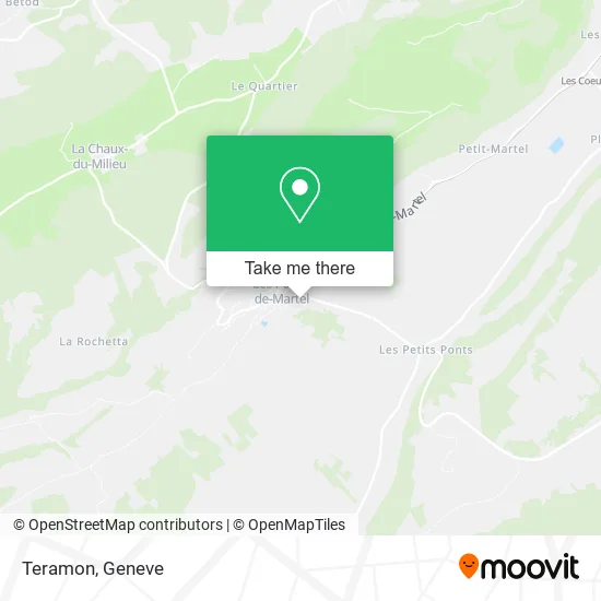 Teramon map