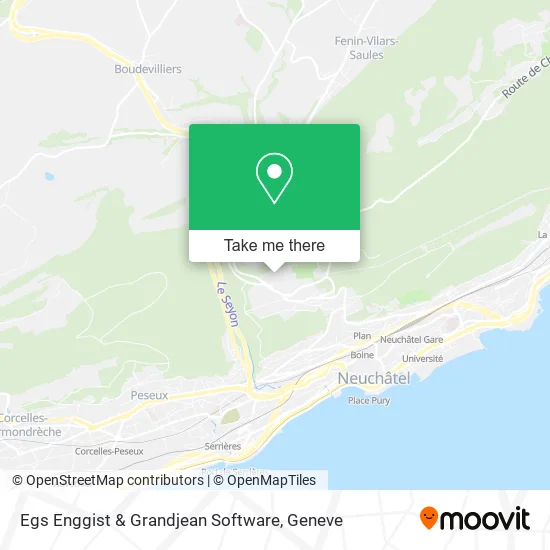 Egs Enggist & Grandjean Software map