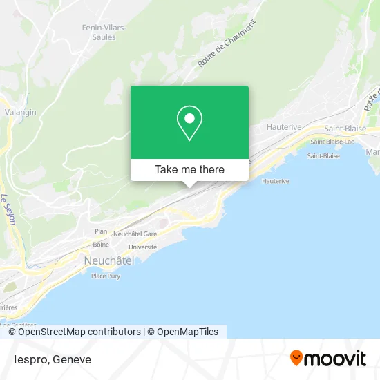 Iespro map