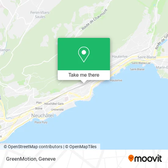 GreenMotion map