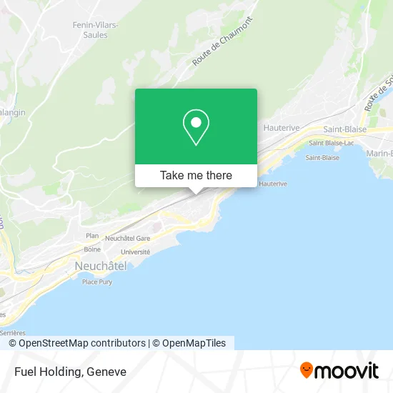 Fuel Holding map