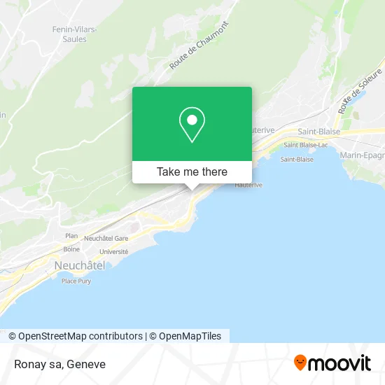 Ronay sa map