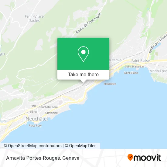 Amavita Portes-Rouges map