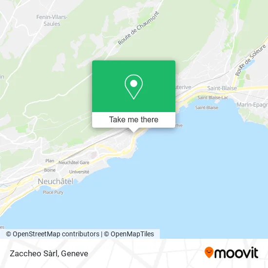 Zaccheo Sàrl map