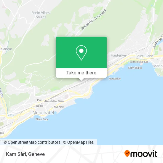 Kam Sàrl map