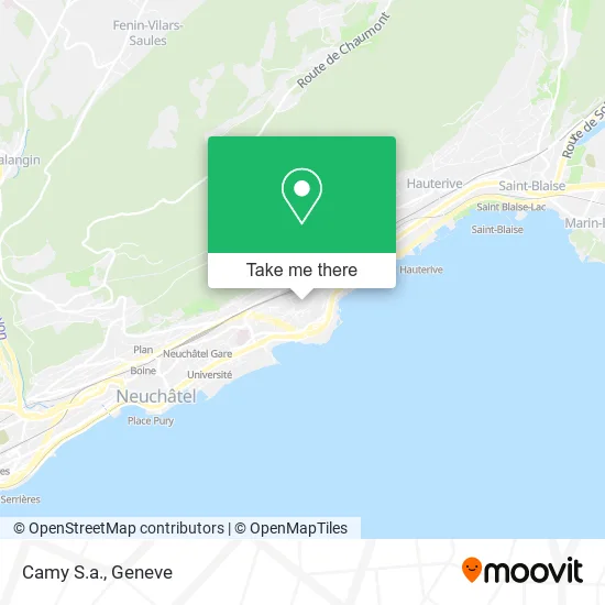Camy S.a. map