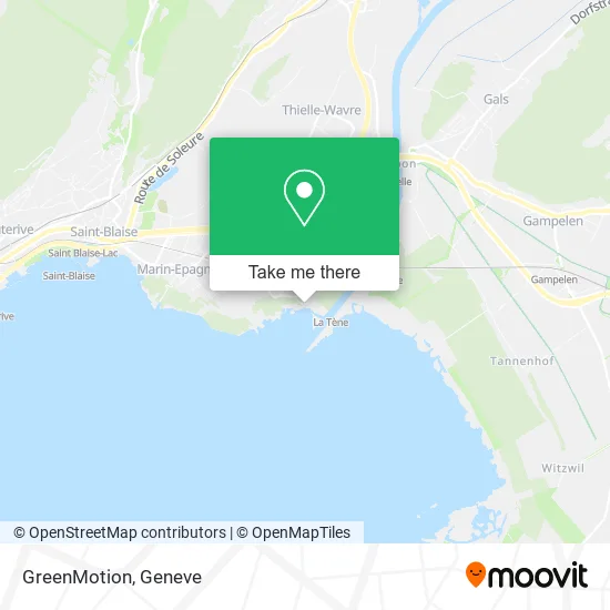GreenMotion map