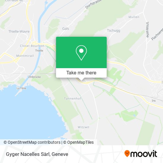 Gyger Nacelles Sàrl map