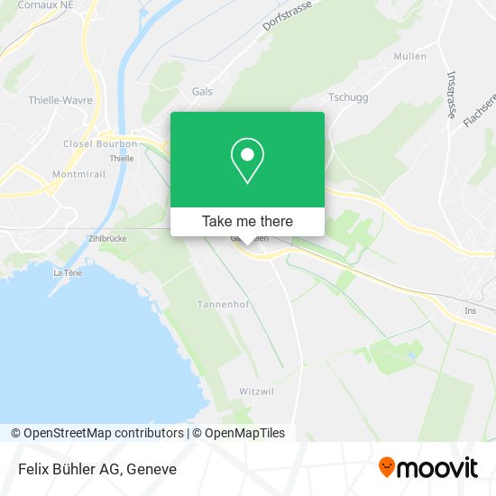 Felix Bühler AG map