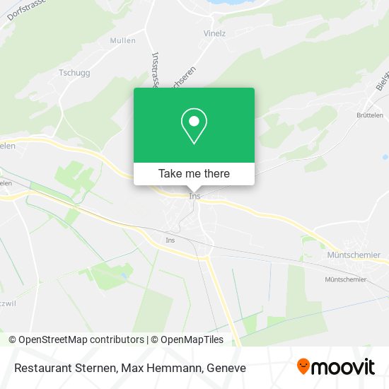 Restaurant Sternen, Max Hemmann map