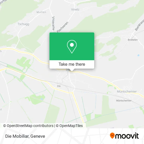 Die Mobiliar map