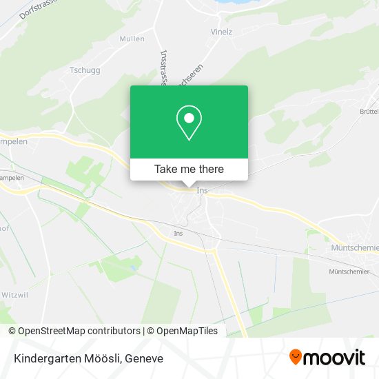 Kindergarten Möösli map