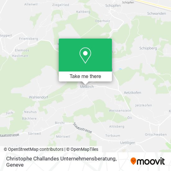 Christophe Challandes Unternehmensberatung map