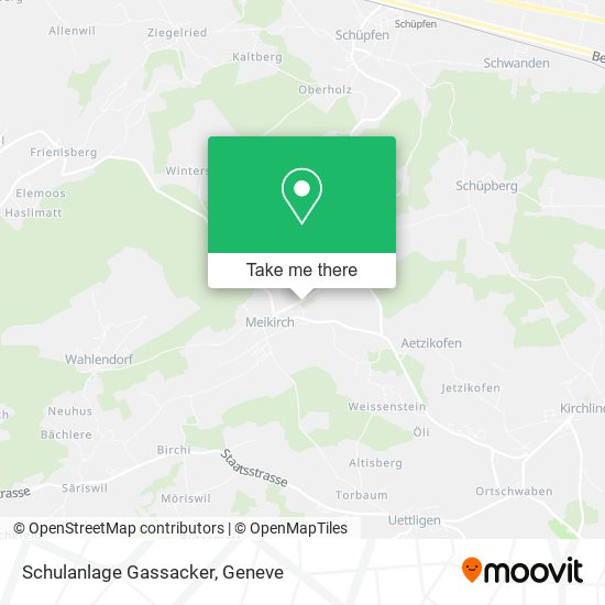 Schulanlage Gassacker map