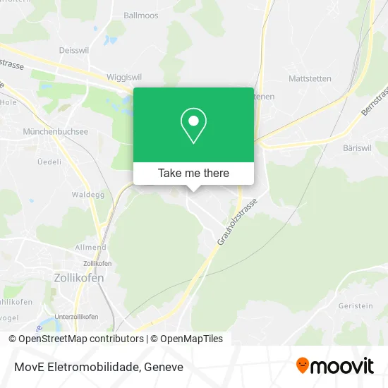 MovE Eletromobilidade map