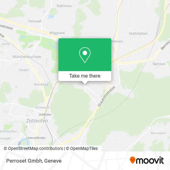 Perroset Gmbh map