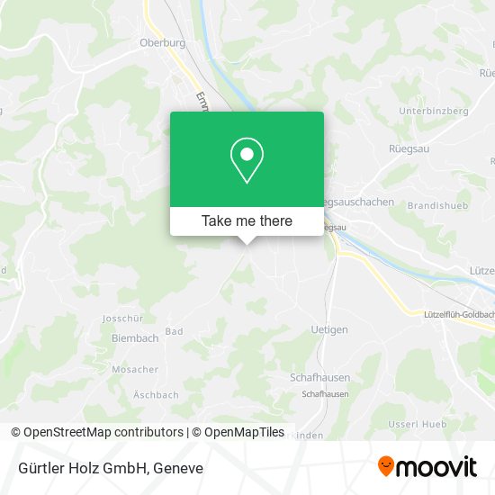 Gürtler Holz GmbH map