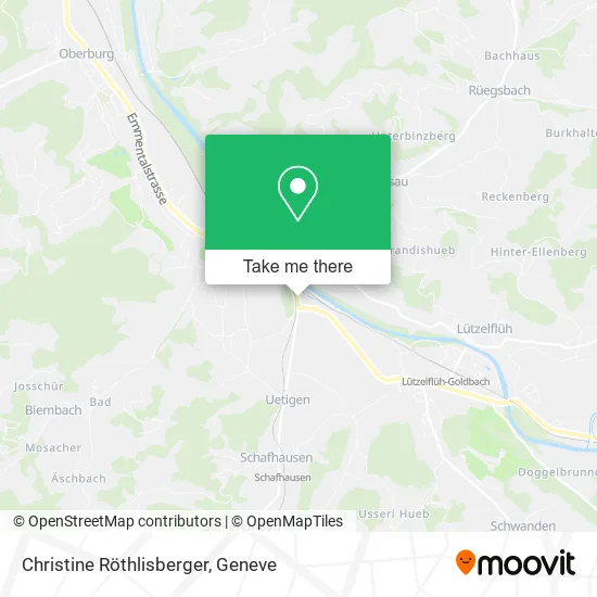 Christine Röthlisberger map