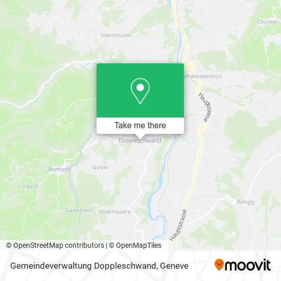 Gemeindeverwaltung Doppleschwand map
