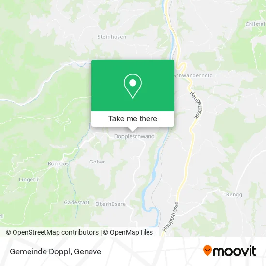 Gemeinde Doppl map