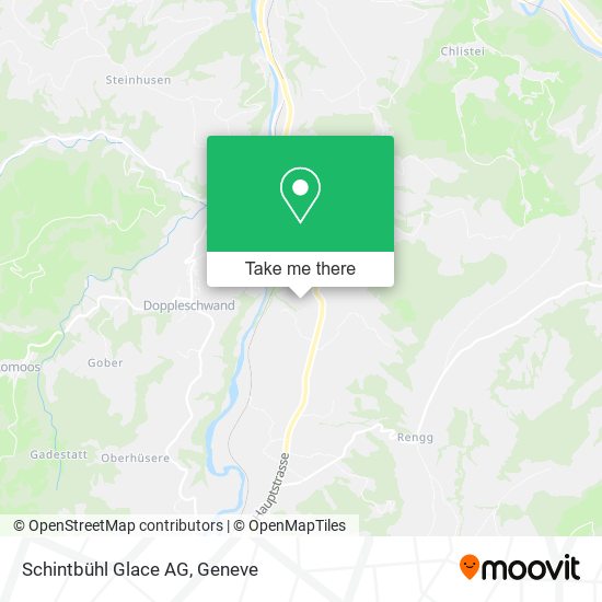 Schintbühl Glace AG map