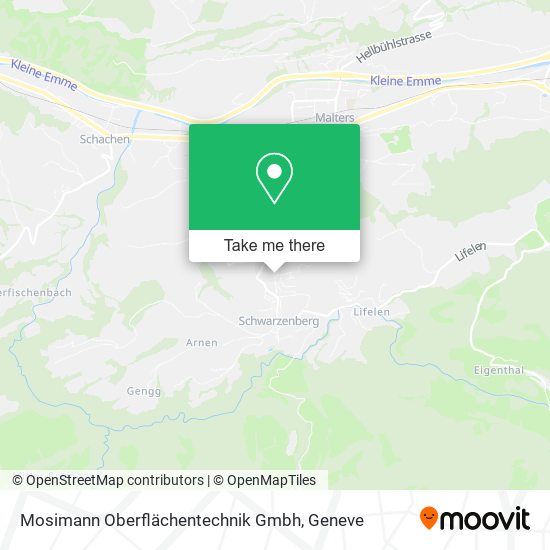 Mosimann Oberflächentechnik Gmbh map