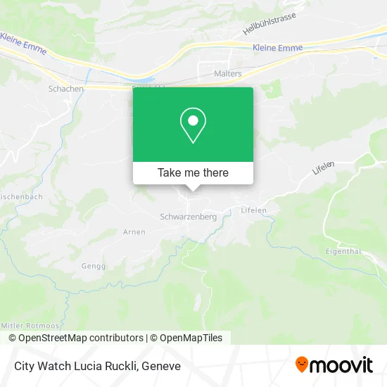 City Watch Lucia Ruckli map