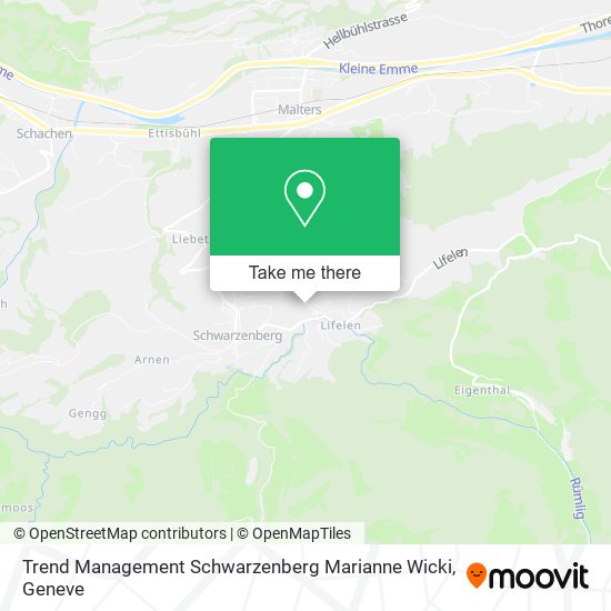 Trend Management Schwarzenberg Marianne Wicki map
