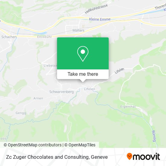 Zc Zuger Chocolates and Consulting map