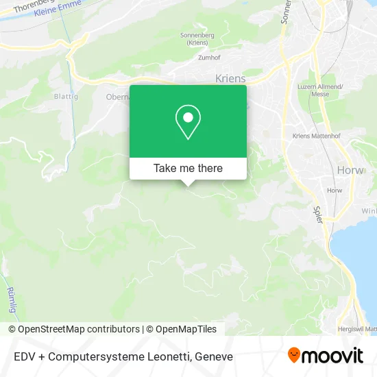 EDV + Computersysteme Leonetti map
