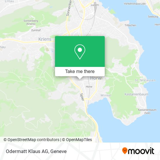 Odermatt Klaus AG map