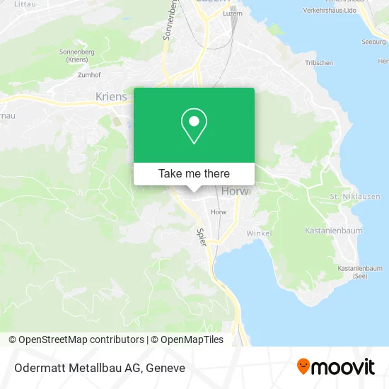 Odermatt Metallbau AG map